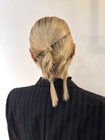 フィット 千葉(fit)&nbsp;簡単ヘアアレンジ／ホワイトブロンド