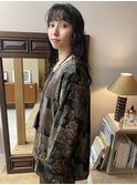 ロングパーマ
