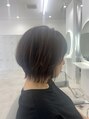 アグ ヘアー トリム 気仙沼南町店(Agu hair trim)&nbsp;くびれボブ、表面に動きを！！