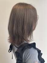 トッカ 高槻店(tocca)&nbsp;レイヤーボブ/ミルクティーベージュ/透明感カラー