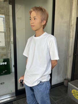 ソユ(so⊆) メンズショート×ハイトーンベージュ