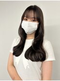 韓国風艶髪/ナチュラルレイヤー/ふわっと顔周り