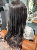 透明感ある地毛風カラー
