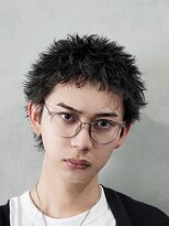 フィフス 渋谷(fifth)&nbsp;渋谷スパイキーパーマスパイキーショート大人ビジネスツイスト