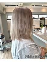 エイト 沖縄豊崎店(EIGHT toyosaki)&nbsp;【EIGHT 豊崎】お客様スタイル_ホワイトベージュ