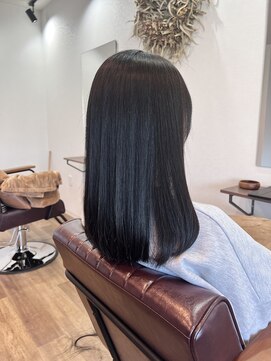 学生もサラサラになれるストレート