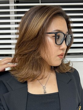 ダイアモンドリリーキートス(Diamond Lily kiitos) 黒髪カタログ/クラゲヘアー/オリーブグレー/一宮