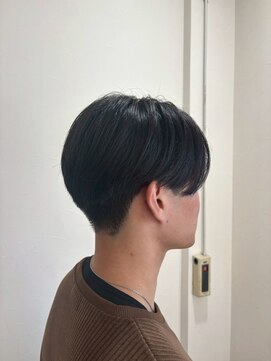 ヘアーワークス ボナ(HAIR WORKS bona.) メンズ ショート センターパート