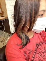 アルバ ヘアリゾート(ALBA)&nbsp;イメチェン/ピンクベージュ/アンブレラカラー/前髪/三鷹