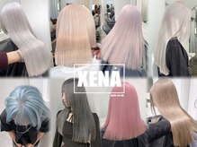 XENA 赤羽【ジーナ】ブリーチ/ケアブリーチ/ダブルカラー/ハイトーン/エクステ