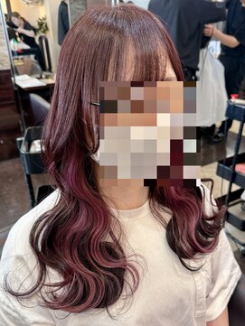 キャラ 池袋本店(CHARA) 人気No. 1インナーピンク【池袋インナーカラー】