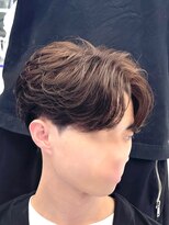 メンズヘアセンス 渋谷(MEN'S HAIR SENSE)&nbsp;ニュアンスパーマ/センターパート/メンズ/眉毛/フェザーパーマ