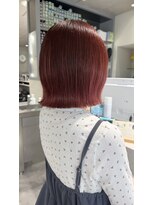 ログ(log)&nbsp;ニュアンスパーマ　髪質改善カラー　顔まわり　レイヤー　艶髪