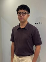 ウォルト 名駅店(walt)&nbsp;名駅 メンズ ニュアンスパーマ ビジネスショート
