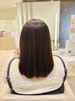 ケンジ 平塚 アネッタ(KENJE annetta)&nbsp;ハイライト／ピンクブラウン