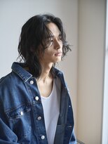 クオル 立川(QOL)&nbsp;ニュアンスセンターパートニュアンスパーマ刈り上げメンズパーマ
