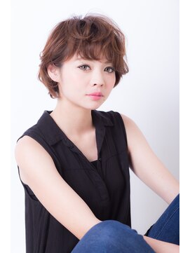 ジャン クロード ビギン 表参道店(JEAN CLAUDE BIGUINE) エアリーマッシュ　ショート　20代 30代 40代 前髪