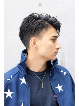 ネイビー(NAVY) ジェルで簡単にキメる【スタージェンツ】2ブロックショート