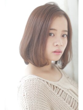 フレア志ミラーレ(flare) ナチュラルミディアムボブ