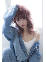 ミエル ヘア 新宿(miel hair)&nbsp;ピンクアッシュ☆ピンクグレージュ♪