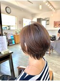 ショートレイヤーボブ
