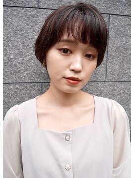 シュシュ(shushu) 丸みがかわいいショートマッシュ 【有海一生】