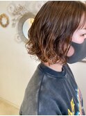 スタイリング楽ちん♪パーマボブ☆