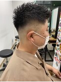 【cuzKLUB】バーバースタイル ジェット×フェードカット［池袋］