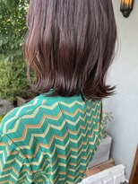 ヘア プロデュース キュオン(hair produce CUEON.) ボブ×柔らかココアブラウン