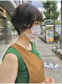 ショート×パーマ