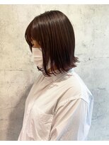 リュミエ ドゥ マッシュ(Lumier de mashu) ツヤ感切りっぱなしボブ