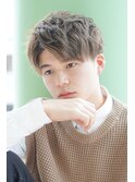 韓国マッシュセンターパートツイストスパイラルS