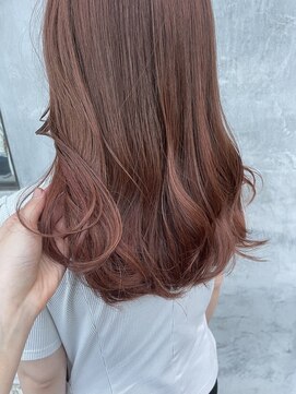 ホワイトルーム(White Room) レッド × ピンク インナーカラー