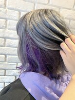 グランアージュルポ 北千住(grandage repos)&nbsp;グレージュ×インナーパープル