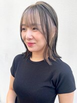 マジコ 下北沢本店(Magico) ダブルカラーインナーカラーホワイトベージュケアブリーチ