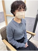 ニュアンスパーマ ブラウンカラー