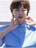 ニュアンスショート/束感ショート/ルーズパーマ