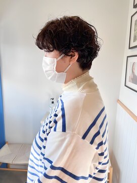 ジジ フィーカ 佐野(Gigi fika) ショートパーマ