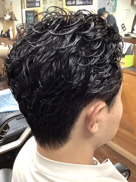 コダマ 新大塚店(KODAMA) 7/3パートツーブロックスタイル（メンズパーマ）新大塚/床屋