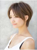 前髪なし大人ショート30代40代50代 【AIN.表参道】川原大地
