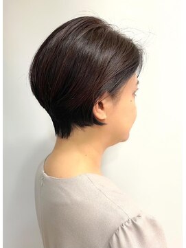 ハートボックス 四谷店(Heart box) 耳掛けショートボブ
