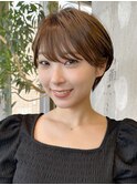 ショートヘア/くびれショート/ショート/20代30代40代50代/表参道