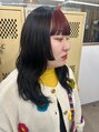 サンク 大船鎌倉店(sunc) デザインカラーと姫カット☆