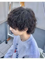 リベル(LIBER) 波巻きパーマ/マッシュウルフ/八王子駅/メンズパーマ/浅沼
