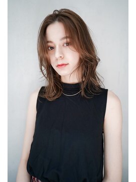 ギークス(GEEKS) 【GEEKS渋谷】秋冬カラー/グレージュ/伸ばしかけロング/20代30代