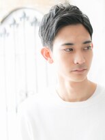 ハンサム クラシック 越谷店(Classic) 30代40代かき上げ七三分け黒髪ベリーショートF越谷