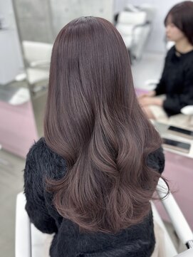 エヌアイ オモテサンドウ(ni omotesando) ブリーチなし！ラベンダーピンク♪