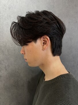 ニコ トウキョウ ヨコハマ(nico) センターパートニュアンスパーマ