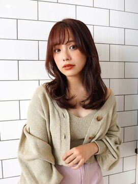 ラフィス ヘアー メリー 桂川店(La fith hair merry) 【La fith】チャコールグレージュ×韓国風ヘア