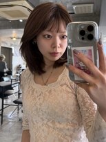 ナループロアボタン(Nalu pu loa BOTAN)&nbsp;海外レイヤーカット/重めレイヤーカット/ミディアムボブ